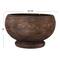 Hello Honey® Stained Round Paulownia Wood Planter